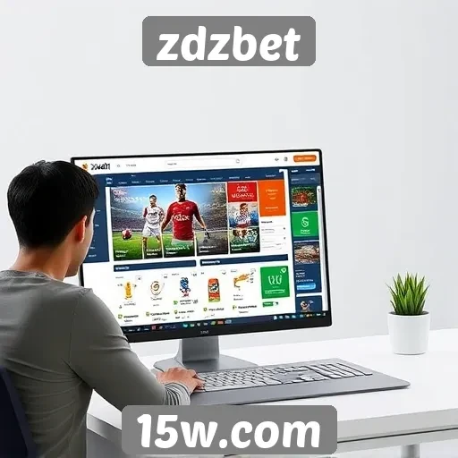 Avaliação da interface do usuário no site zdzbet